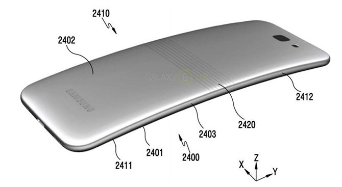 Гибкий смартфон Samsung