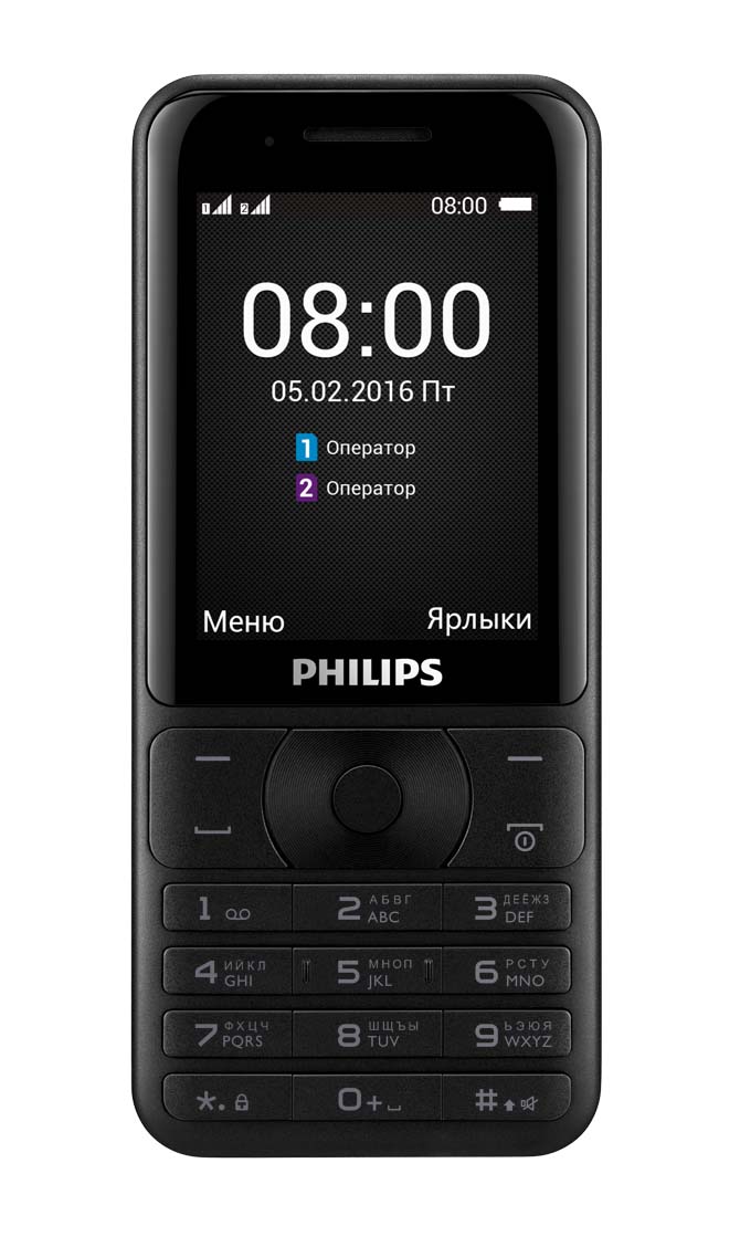 Philips Xenium Е181: надежный, практичный, выносливый