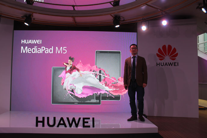Huawei представила в Москве планшеты MediaPad M5
