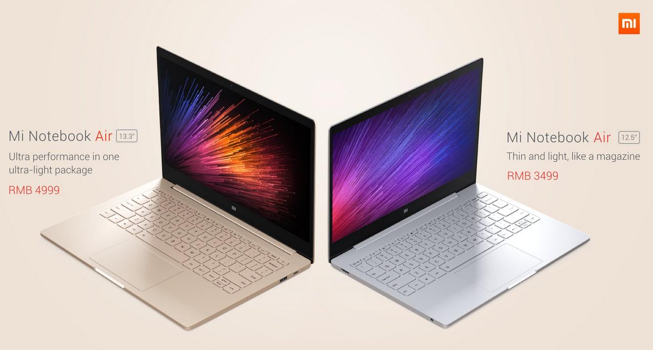 Xiaomi Mi Notebook Air